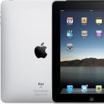 iPad 5th generation.  Tablets Apple iPad.  The mobile device radio is a built-in FM receiver