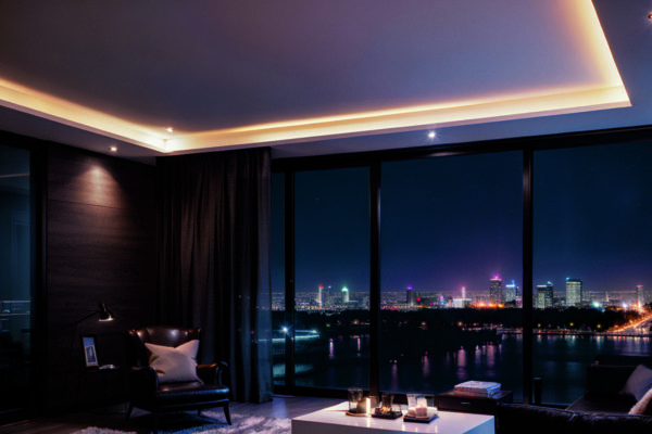 Использование биолюминесцентных красок для создания ночных акцентов в интерьере