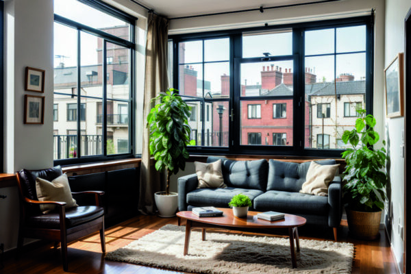 Интерьеры в стиле биофилия: интеграция живых растений и природных материалов в городской квартире