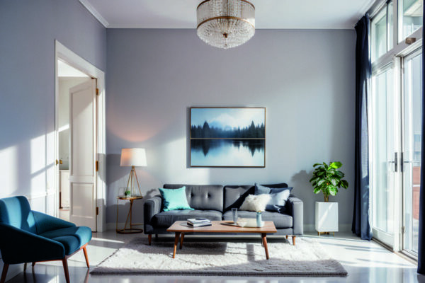 Цветовые акценты в минимализме: как яркие оттенки расширяют визуальное пространство