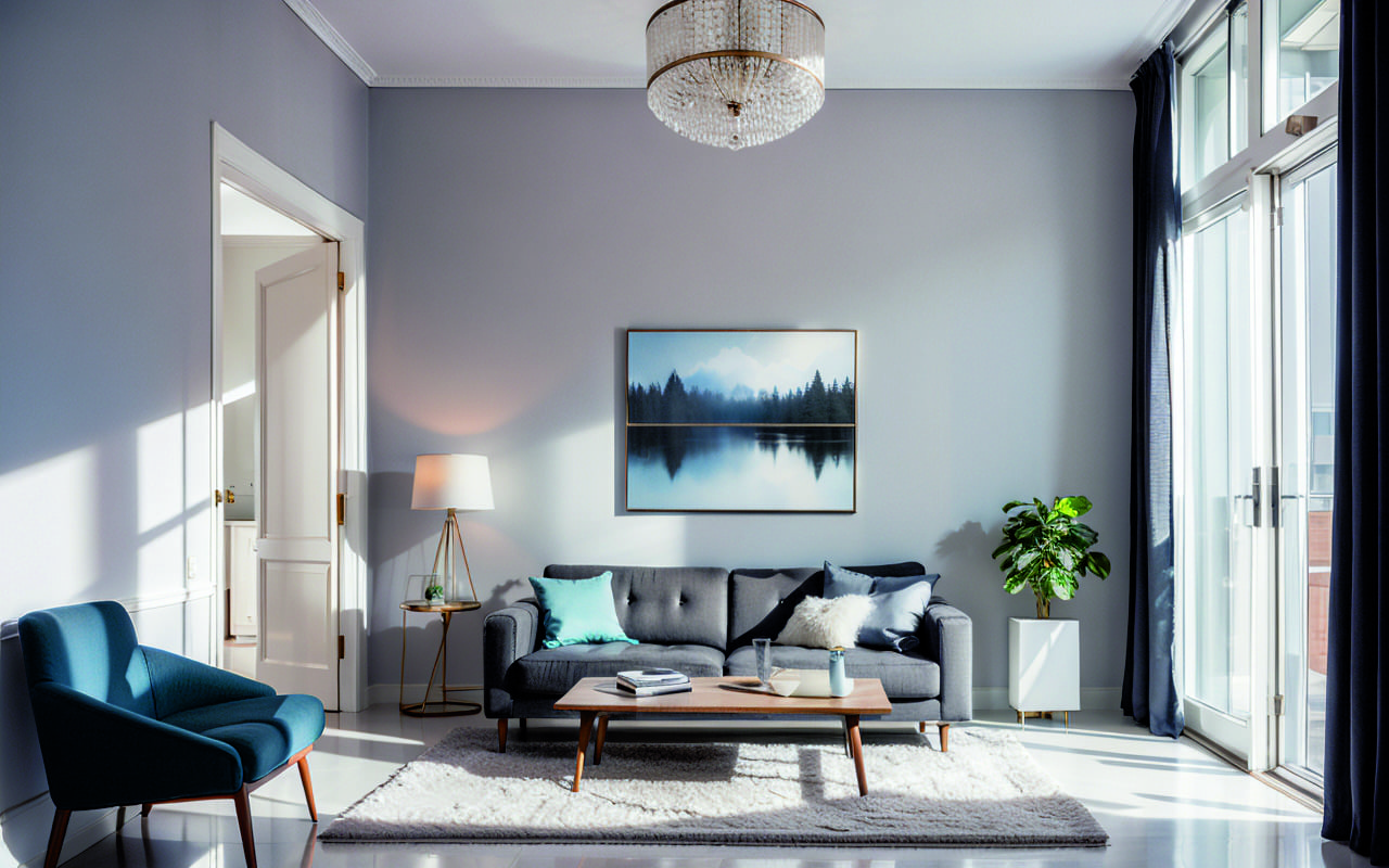 Цветовые акценты в минимализме: как яркие оттенки расширяют визуальное пространство