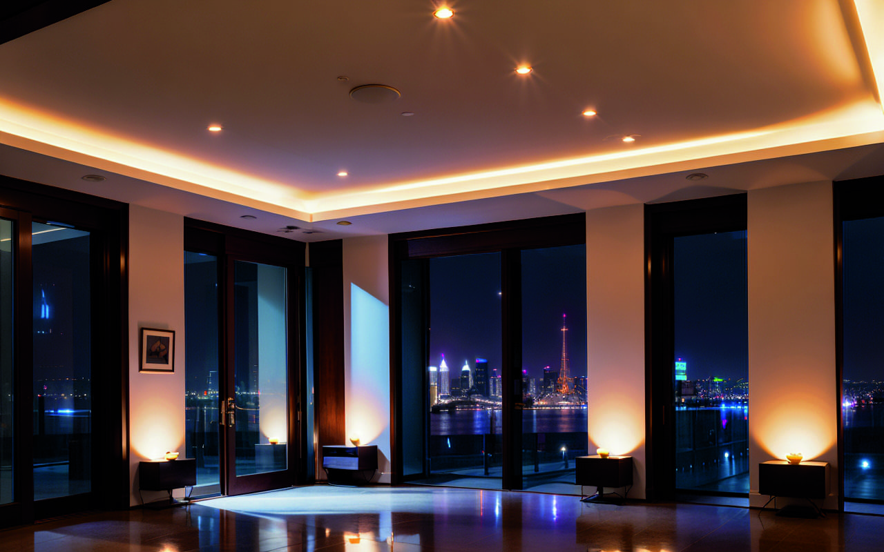 Интерактивное световое оформление в публичных пространствах: создание персонализированных световых сценариев