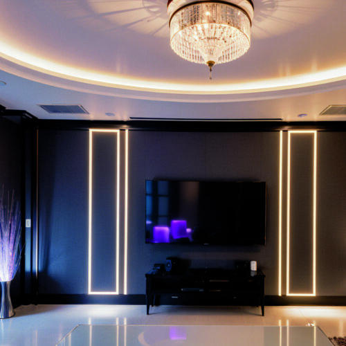 Интерактивные стены: интеграция сенсорных технологий в современные интерьеры