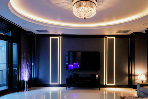 Интерактивные стены: интеграция сенсорных технологий в современные интерьеры