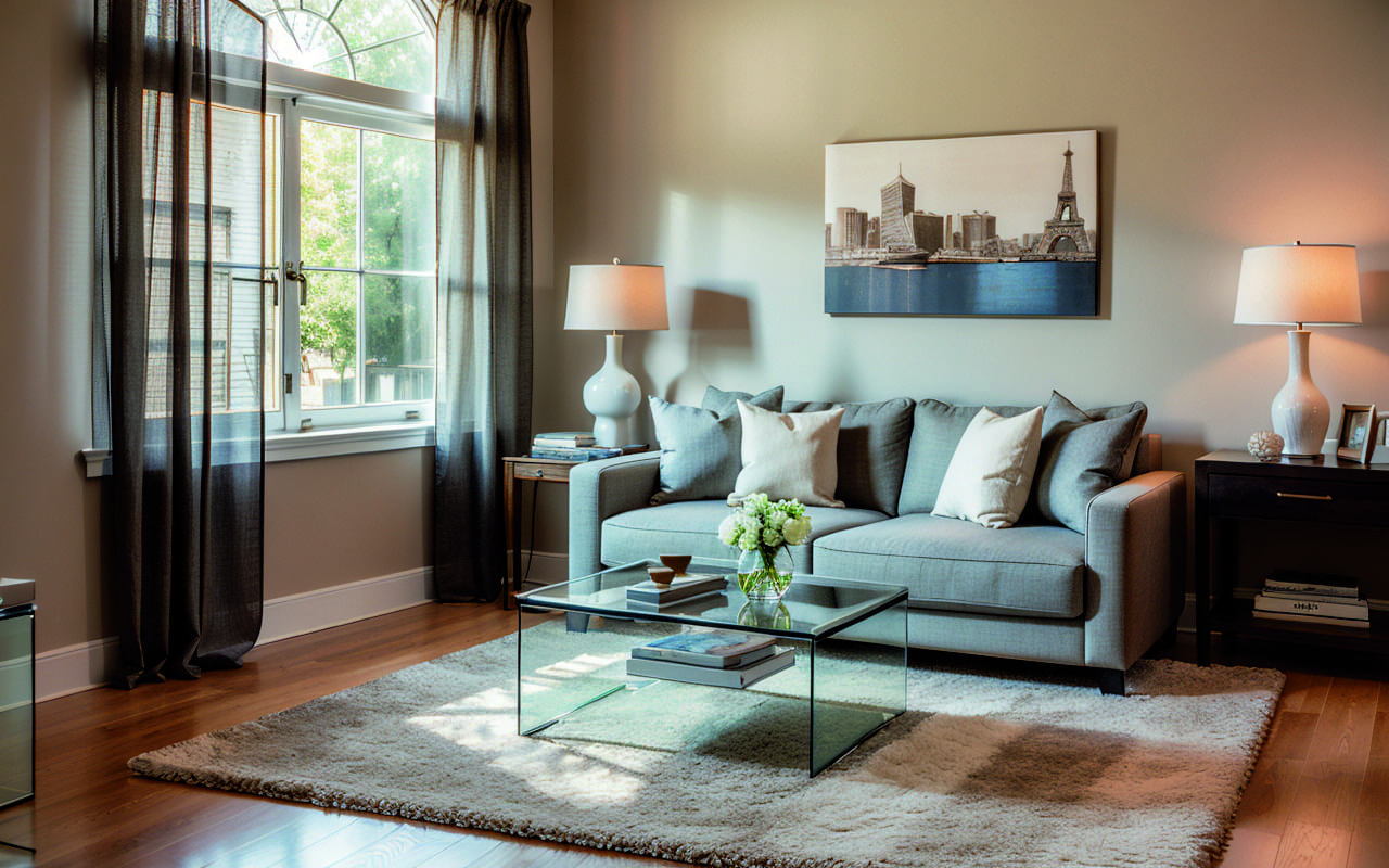 Цветовые акценты в малых помещениях: создание оптического расширения пространства