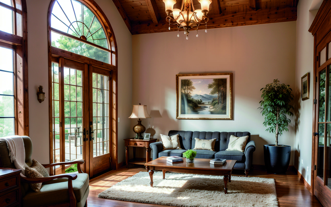 Использование биофилии: природные элементы как акценты в декоре различных помещений