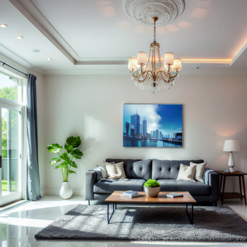 Цветовые градиенты в интерьере: создание глубины и движения с помощью плавных переходов