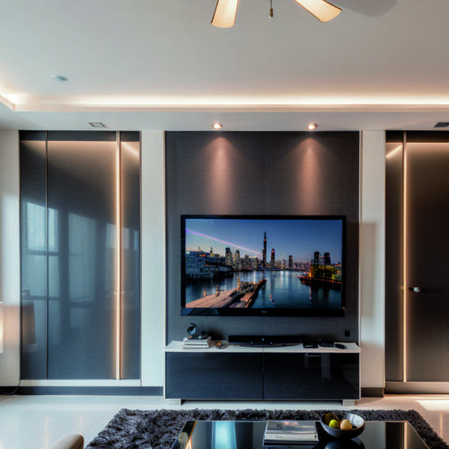 Интерактивные стены: как цифровые технологии меняют визуальный стиль современных интерьеров