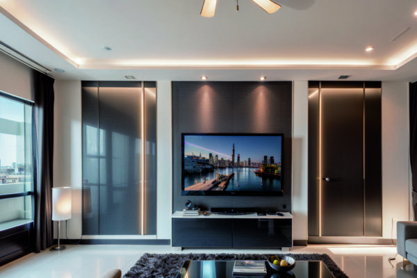 Интерактивные стены: как цифровые технологии меняют визуальный стиль современных интерьеров