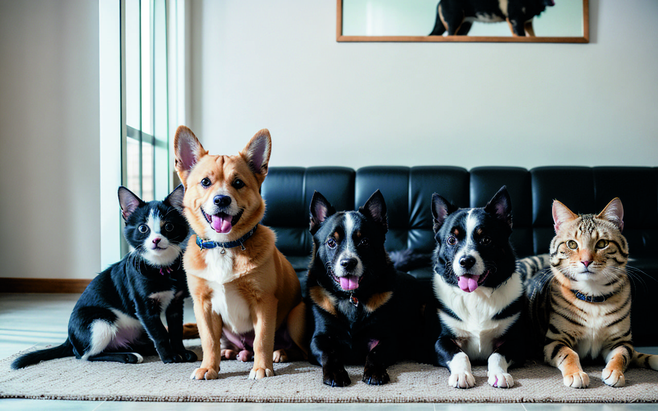 Цветовая психология для домашних животных: как палитра влияет на их поведение