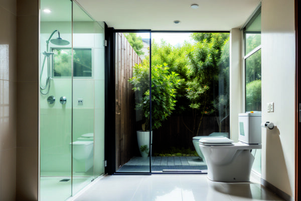 Использование биофильного дизайна для улучшения атмосферы в домашних туалетах