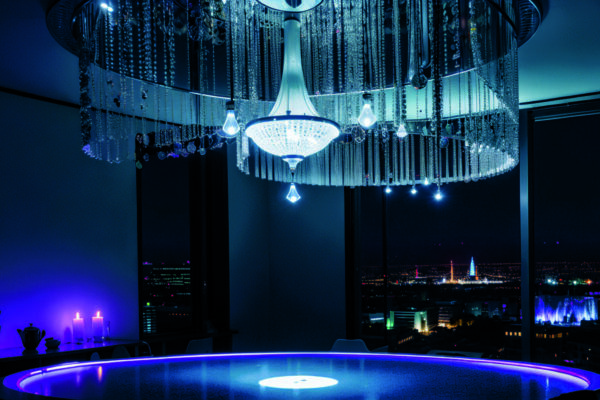 Биолюминесцентные обои: светящиеся узоры на основе живых водорослей для экодизайна