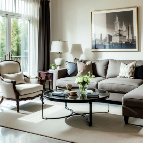 Использование нейтральных тонов с яркими акцентами: баланс в современном минимализме