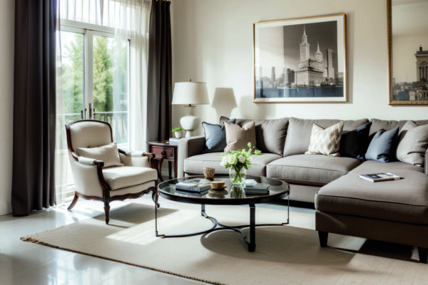 Использование нейтральных тонов с яркими акцентами: баланс в современном минимализме