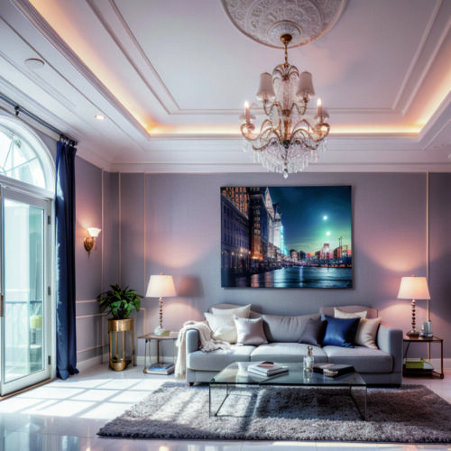 Цветовые акценты в интерьере, меняющие восприятие пространства в зависимости от времени суток