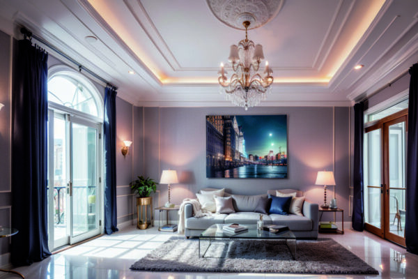 Цветовые акценты в интерьере, меняющие восприятие пространства в зависимости от времени суток