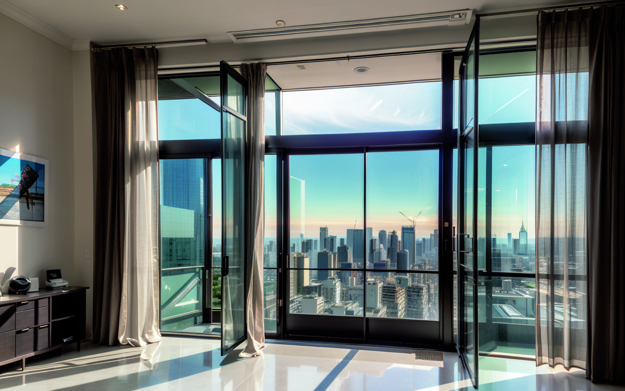 Использование голографических цветов для динамических оттенков в современном интерьере