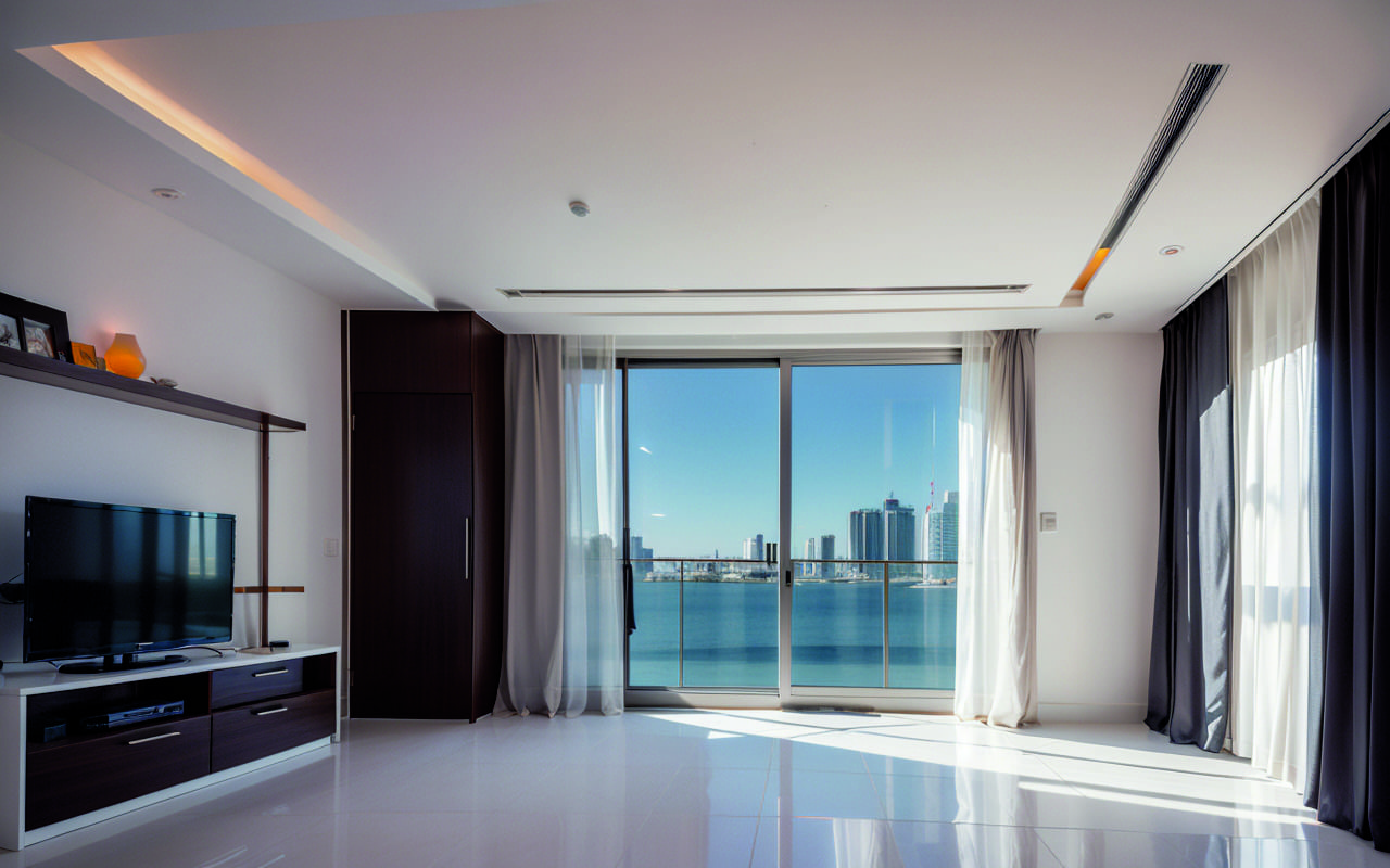 Цветовые градиенты в интерьере: создание динамичного пространства через плавные переходы