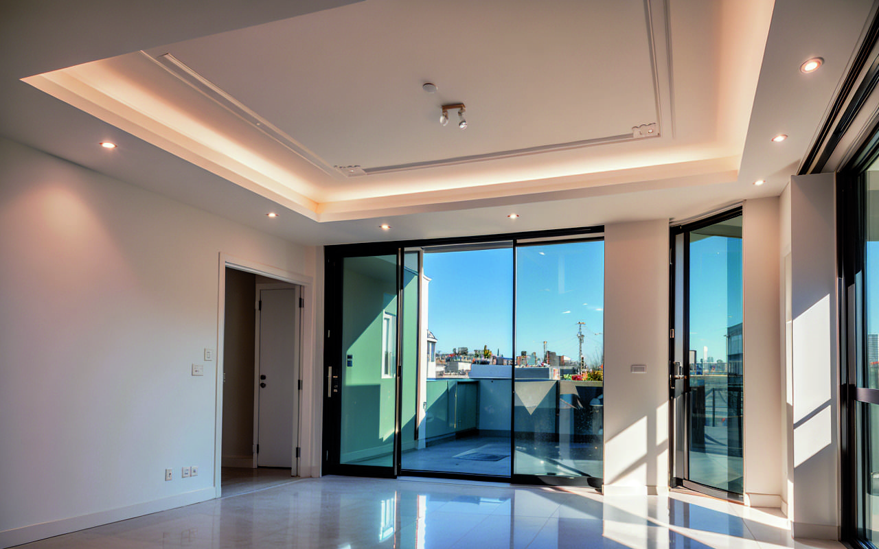 Использование гипсокартона для создания уникальных световых инсталляций в интерьере