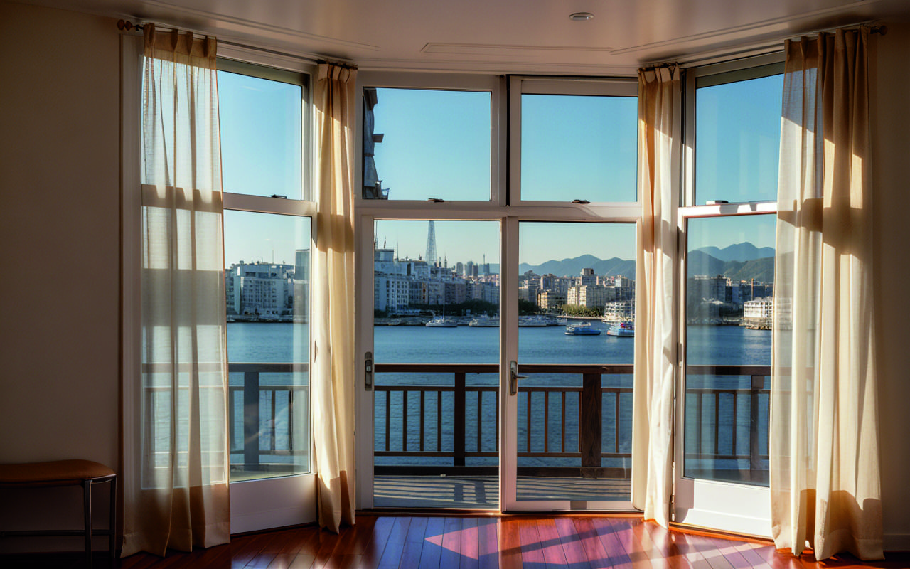 Использование солнцезащитных технологий для изменения цветового восприятия интерьера днем и ночью