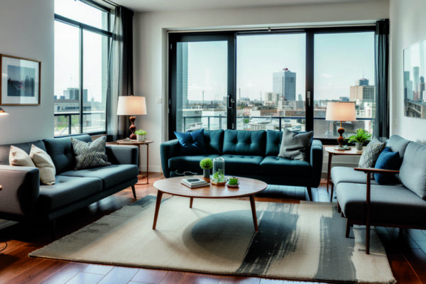 Мебель с интегрированными биохакерскими модулями для контроля микроклимата и стресса