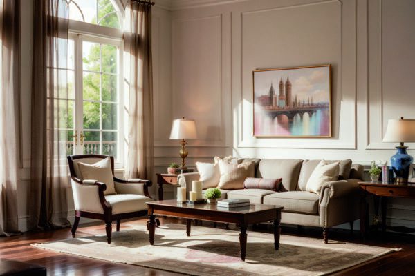 Цветовые акценты в интерьере: использование нежных пастельных оттенков для психологической гармонии