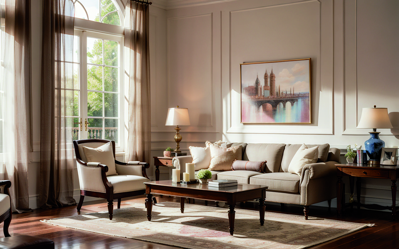 Цветовые акценты в интерьере: использование нежных пастельных оттенков для психологической гармонии