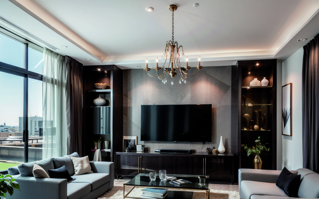 Интерактивные стены: интеграция технологий в современные стили интерьера для уюта и функциональности