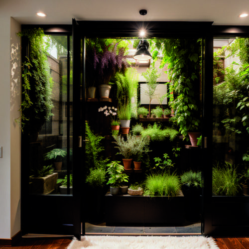 Вертикальные сады из переработанных материалов: новая тенденция в экологичном дизайне интерьеров