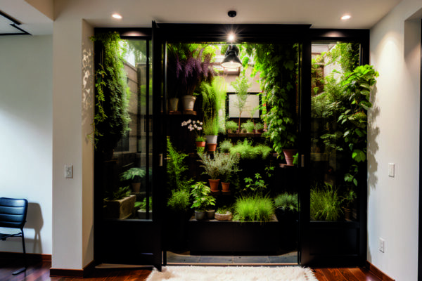 Вертикальные сады из переработанных материалов: новая тенденция в экологичном дизайне интерьеров