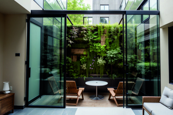 Использование вертикальных садов для компактных балконов и стен жилых помещений