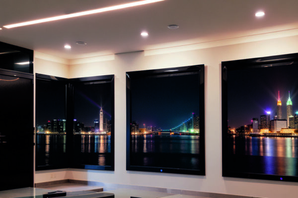 Интерактивные стены: интеграция умных дисплеев для динамических декоративных элементов