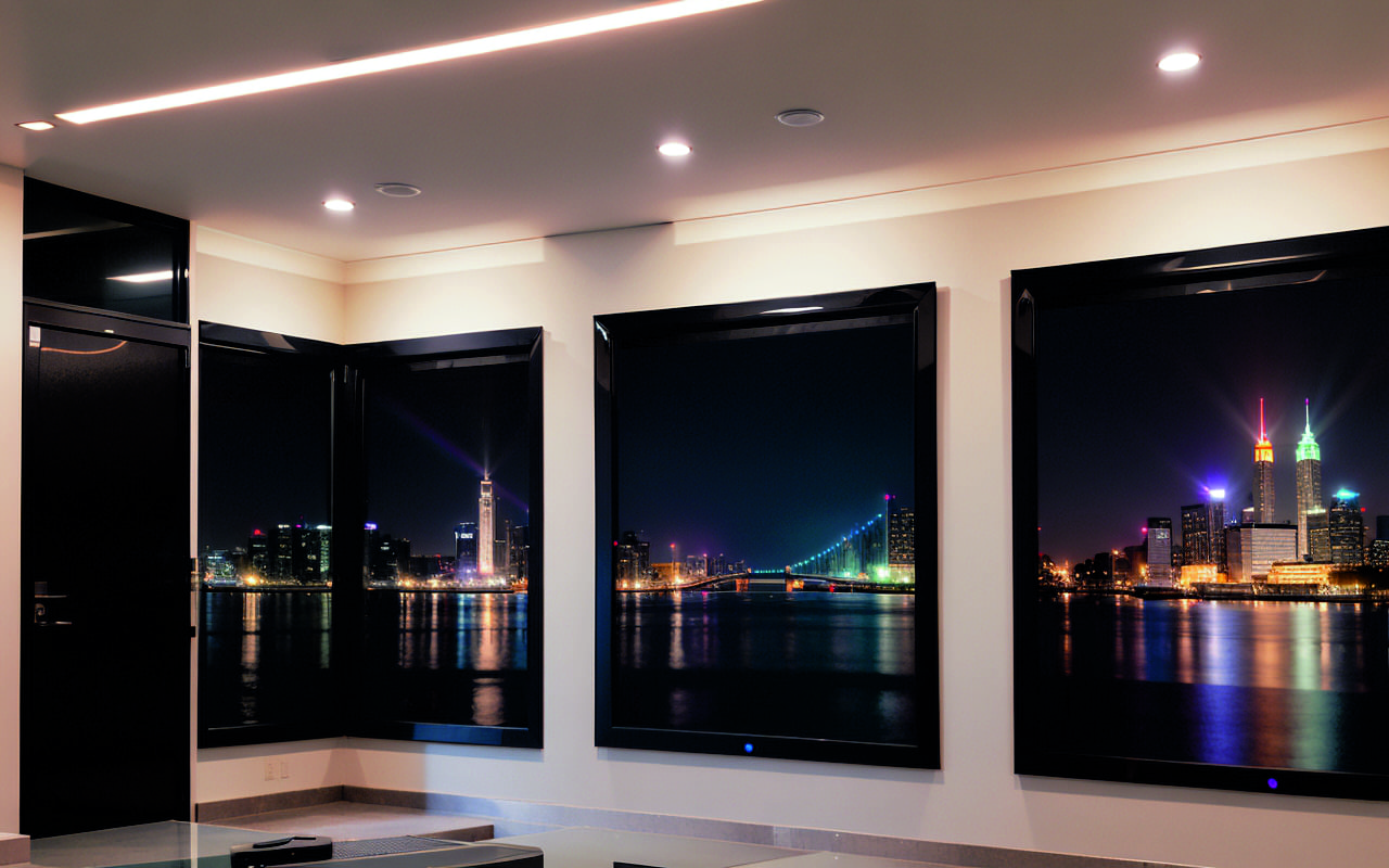 Интерактивные стены: интеграция умных дисплеев для динамических декоративных элементов