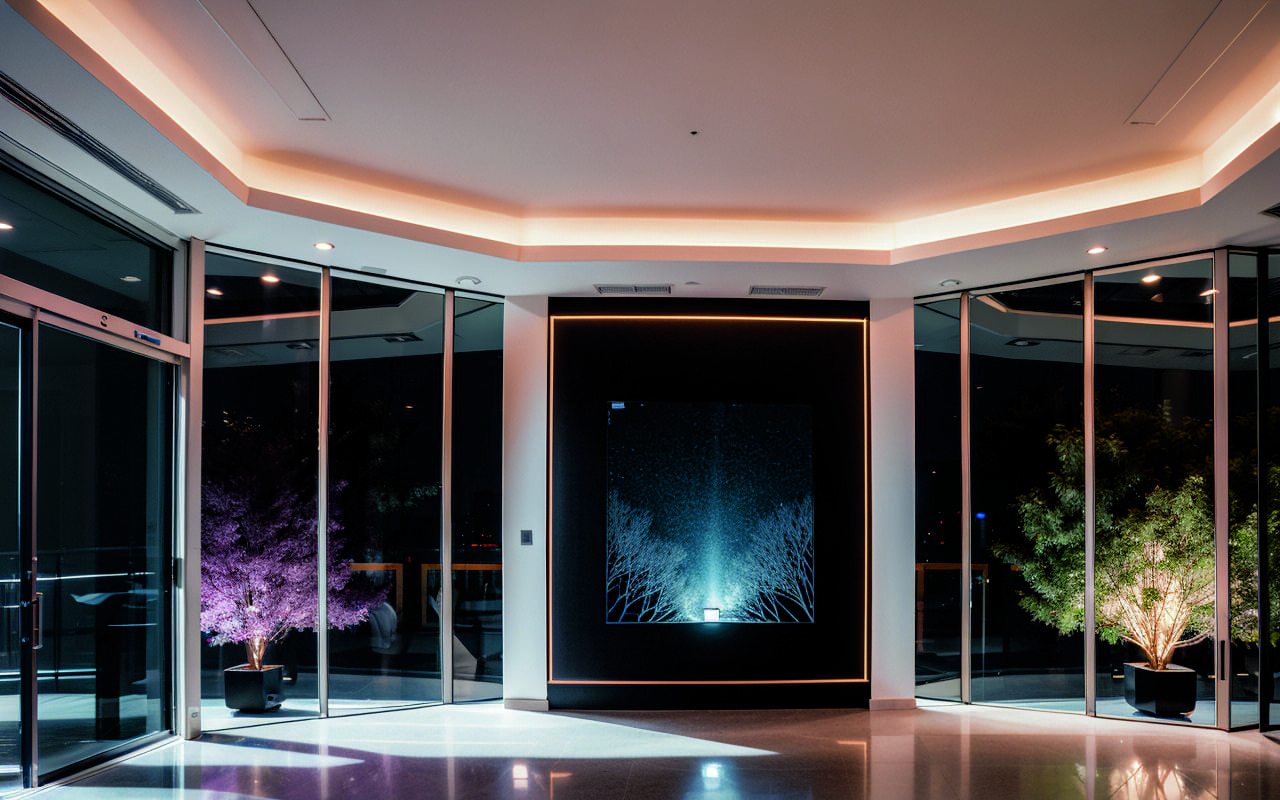 Использование интерактивных цветовых панелей для динамических изменений интерьера