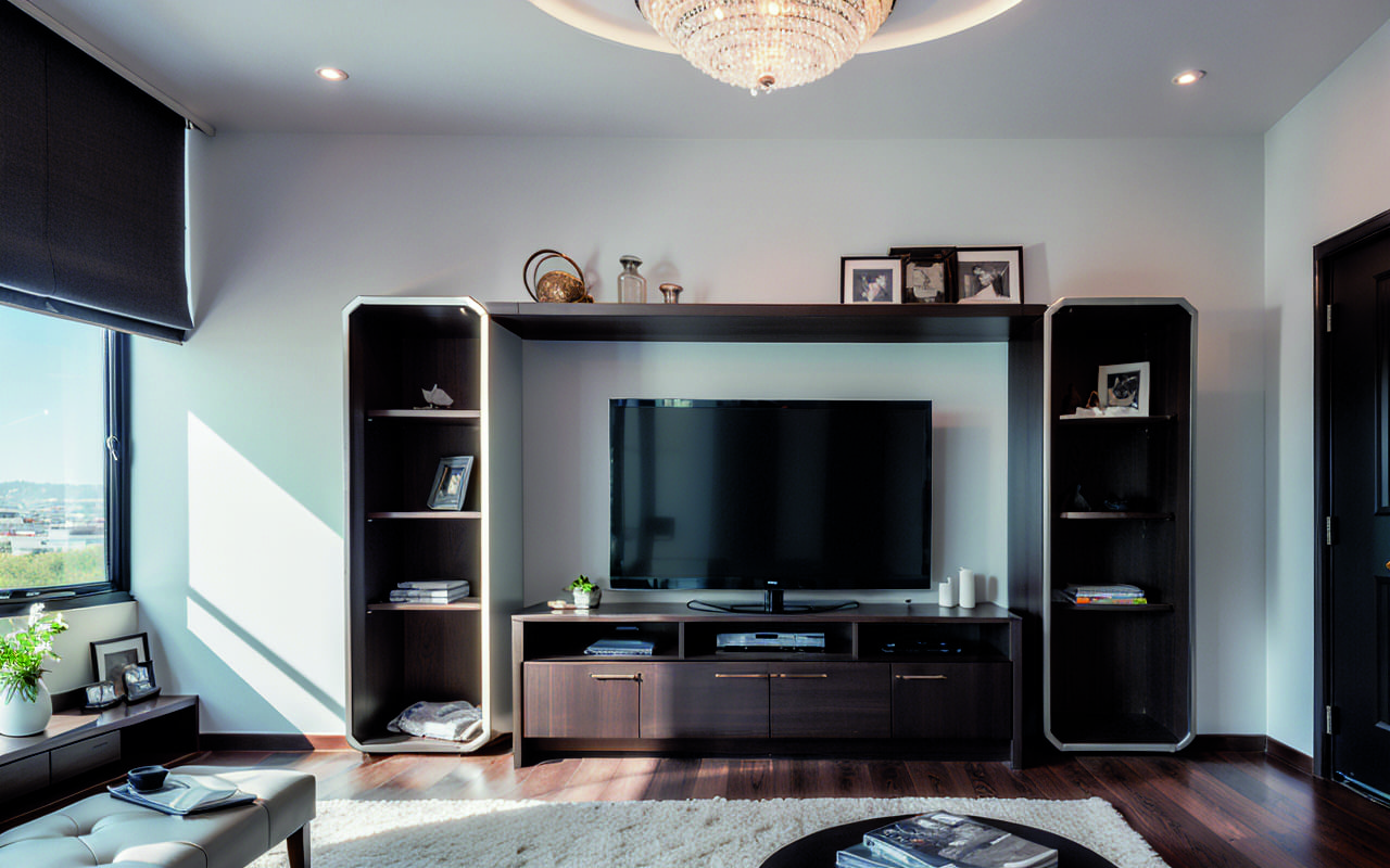 Интерьер в стиле цифрового минимализма: как технологии становятся декором