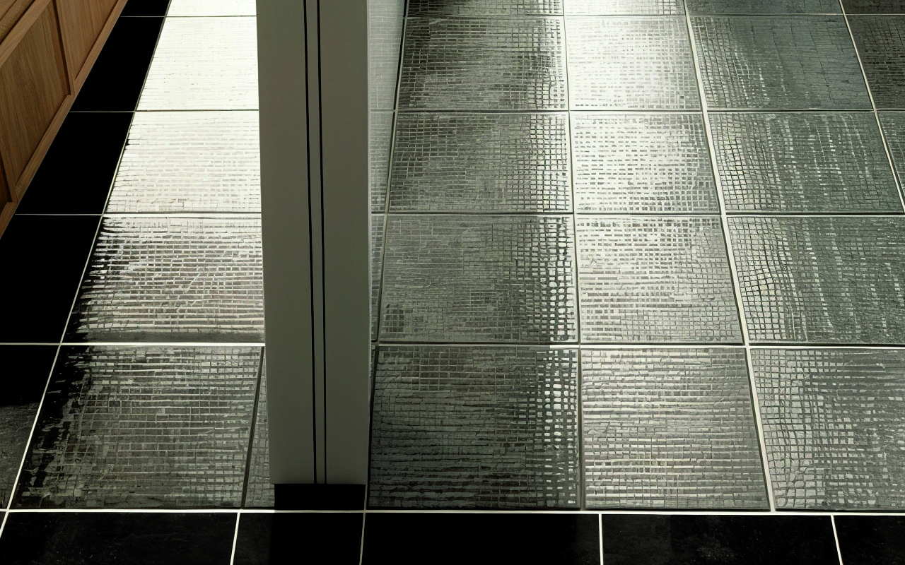 Биоразлагаемая плитка с меняющейся текстурой под воздействием температуры