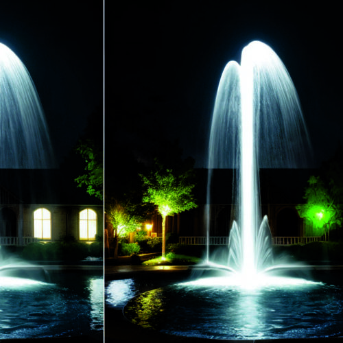 Световые картины на воде: как создать динамичное освещение бассейнов и фонтанов с помощью RGB-технологий