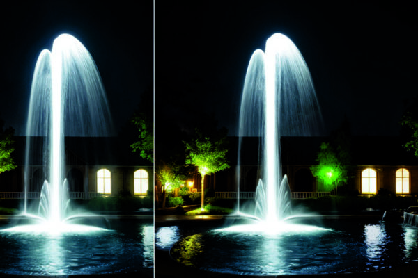 Световые картины на воде: как создать динамичное освещение бассейнов и фонтанов с помощью RGB-технологий