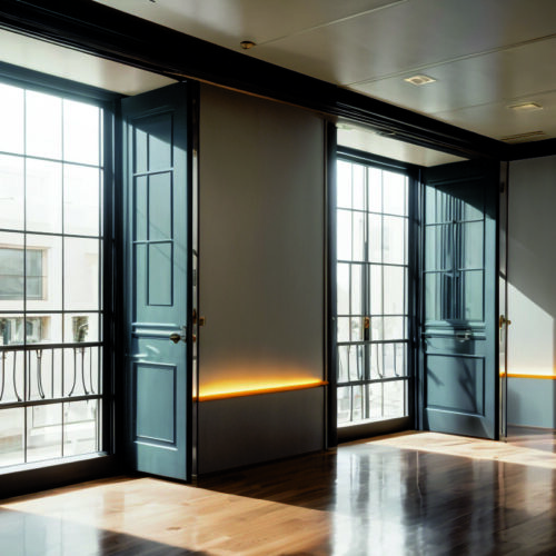 Цветовые градиенты в интерьере как способ создать динамическую глубину пространства