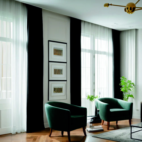 Использование цветовых градиентов для создания динамичных акцентов в минималистских интерьерах