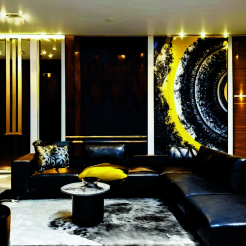 Психология хаотичных цветовых пятен: как беспорядок в палитре создает гармонию в интерьере