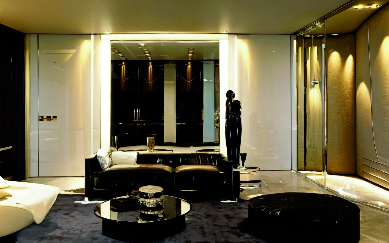 Используйте зеркала для визуального расширения пространства и увеличения комфорта