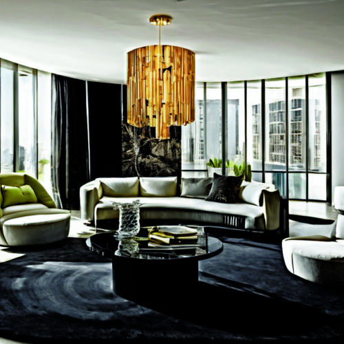 Футуристические интерьеры с биоморфной мебелью: как природа вдохновляет дизайн будущего