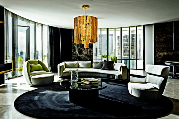 Футуристические интерьеры с биоморфной мебелью: как природа вдохновляет дизайн будущего