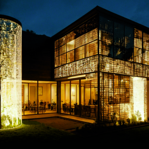 Световые инсталляции из переработанных материалов как искусство и экотренд