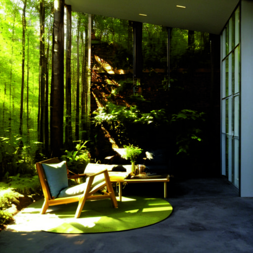 Использование биофильного дизайна для улучшения атмосферы в рабочем кабинете