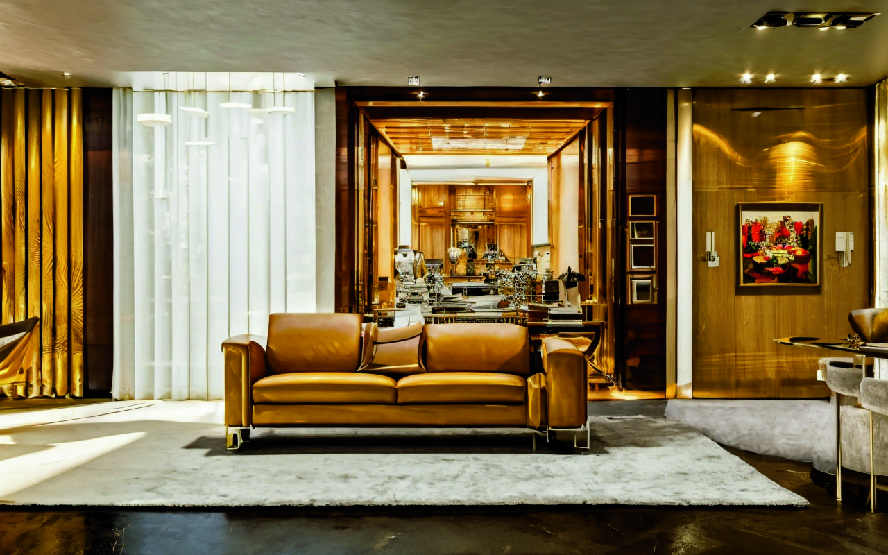 Интерьеры в стиле цифрового барокко: как алгоритмы создают новые орнаменты