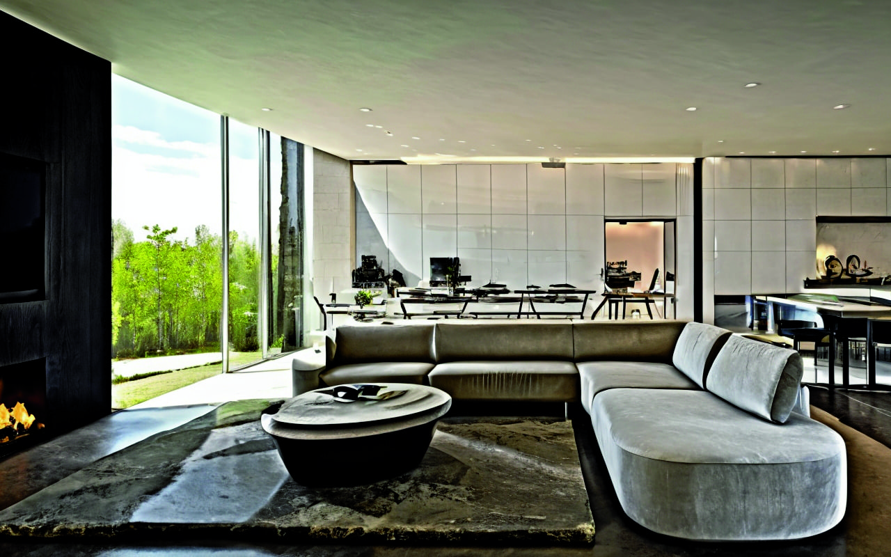 Экологичный минимализм: гармония природы и технологий в современных интерьерах