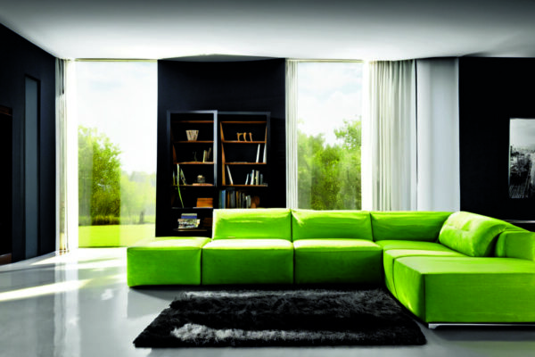 Цветовые акценты в интерьере с использованием экологичных и редких природных пигментов