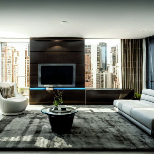 Интеграция умных технологий в мебель для адаптивных, энергоэффективных интерьерных решений